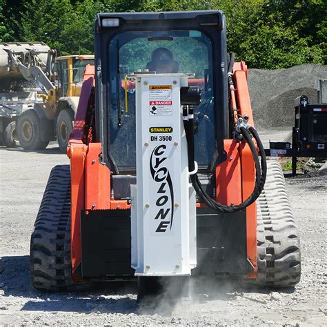 skid steer drop hammer attachment|jackhammer attachment for skid steer.